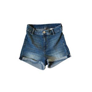 H&M Divided Mom Fit Denim Shorts